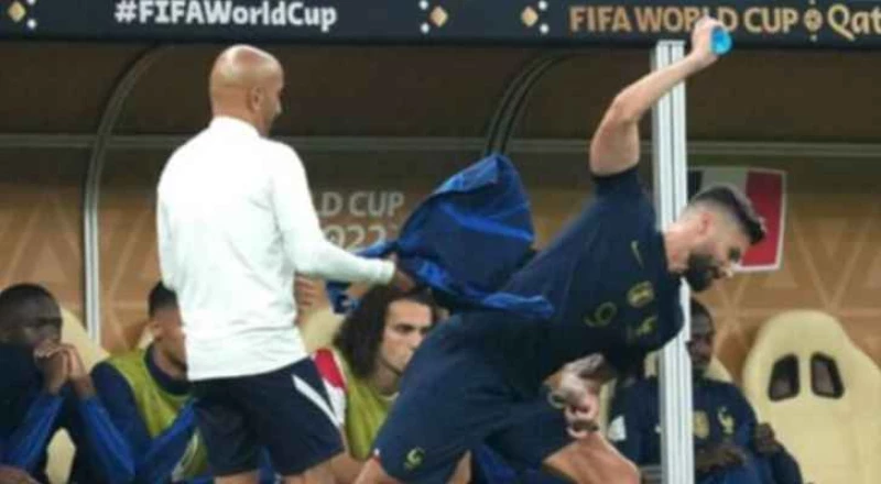 تصرفات غريبة غير أخلاقية من النجم الفرنسي في نهائي كأس العالم2022