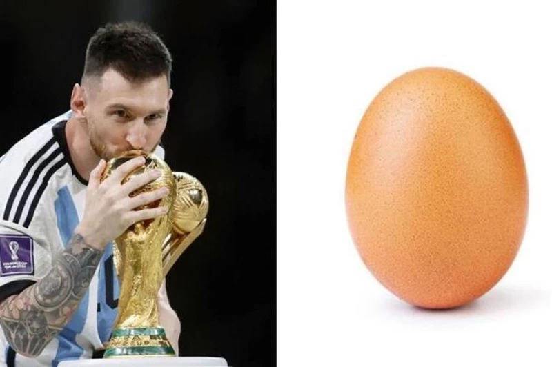 عجائب.... ميسي هزم البيضة بعد الفوز ببطل كأس العالم2022