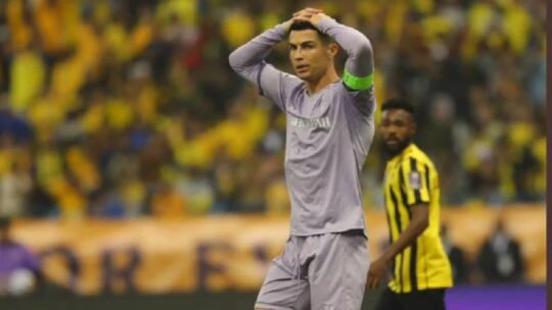 خسارة رونالدو في امتحانه الأول مع النصر أثار جدلاً واسعاً في مواقع التواصل.. تفاصيل