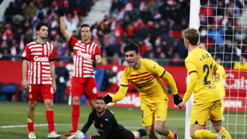 برشلونة يحلق بعيدا في صدارة الدوري الإسباني بعد هزيمة جيرونا بهدف دون رد