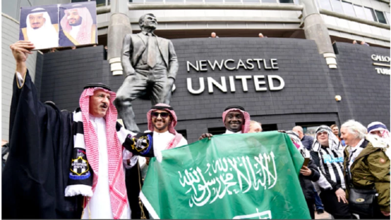 مفاجأة لجمهور الخليج وإنجلترا ، صفقة سعودية ضخمة مرتقبة لرعاية نادي نيوكاسل بعد تأهله لدوري الأبطال