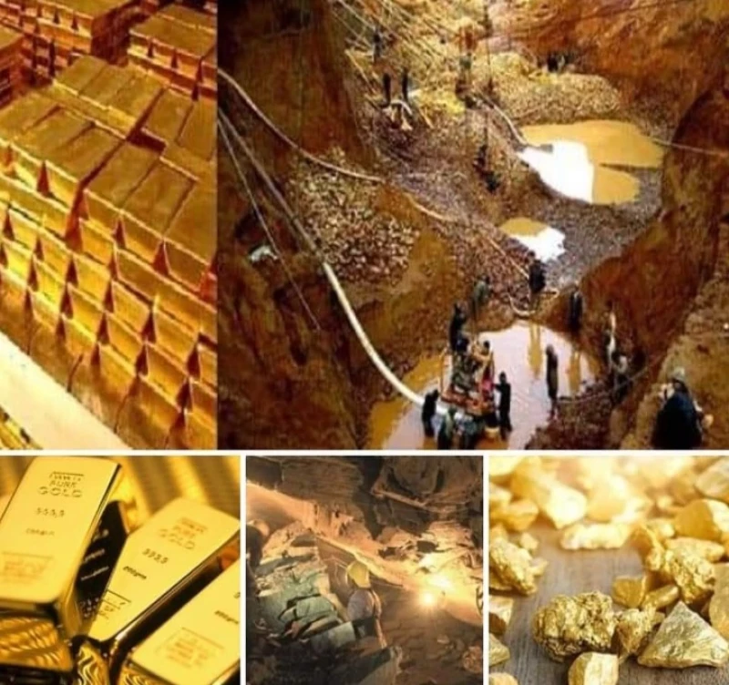 اكتشاف اربك العالم وافزع الدول العظمى العثور على جبال من الذهب الخالص في بلد عربي فقير يغير موازين القوى الإقتصادية في العالم