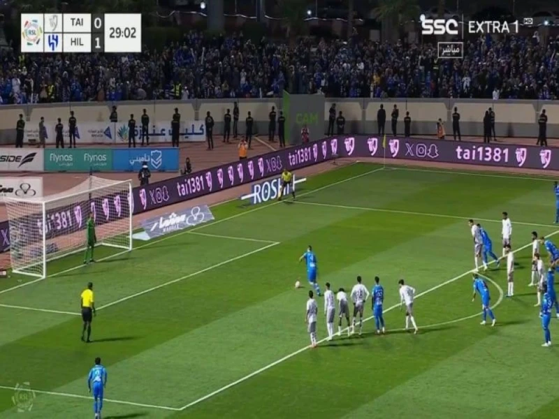 تغطية حصرية ومستمرة لمباراة "الهلال 3 - الطائي 0" في الدوري السعودي